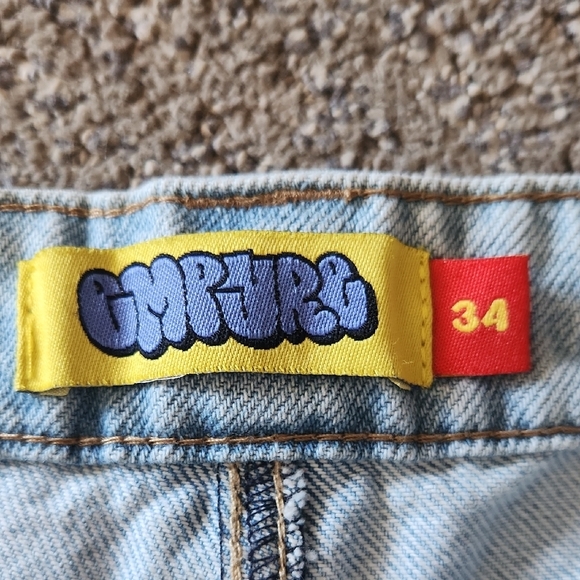 Empyre Light Blue Relaxed Men Jeans - Picture 2 of 6